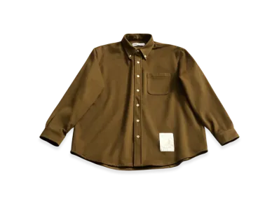 OUR LEGACY Work Shop Shirt "Khaki Wool"