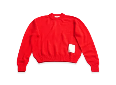 OUR LEGACY Knitted Roundneck "Orange Cashmere"