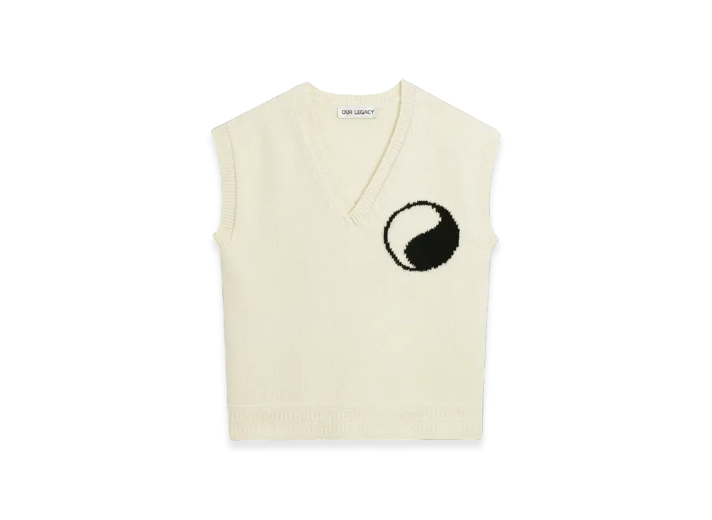 OUR LEGACY Work Shop Vest "White"