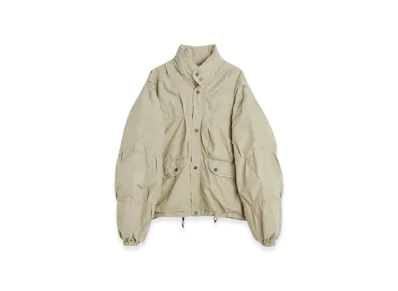 OUR LEGACY Exhale Puffa Parachute Poplin "Metallic Sand"