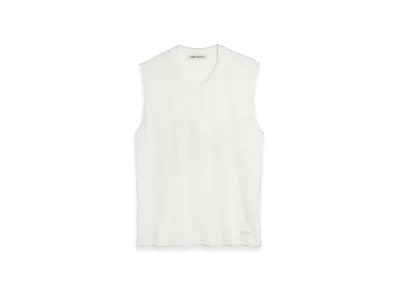 OUR LEGACY Breathe Tank "White Para Cotton"