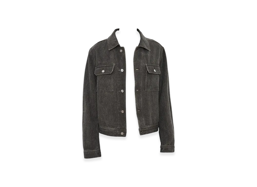 OUR LEGACY Mono Jacket "Coated Grey Linen"