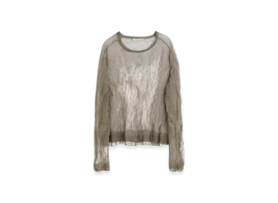 OUR LEGACY Women's True Roundneck "Ash Silk Steel"