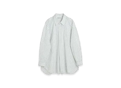 OUR LEGACY Popover Shirt "Olympic White Stripe"