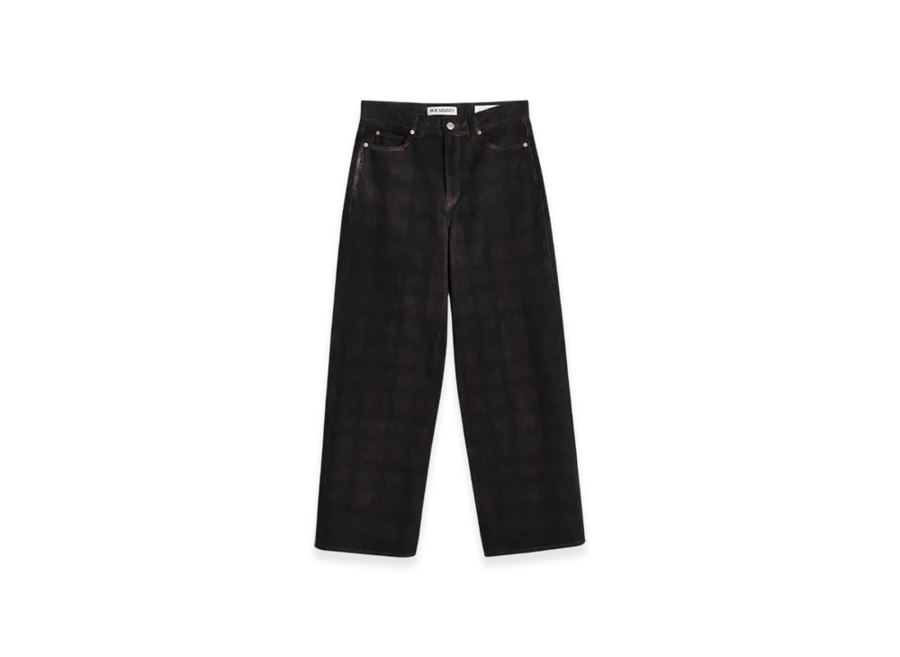OUR LEGACY Women's Full Cut Overdyed "Big Lumbercheck Print"