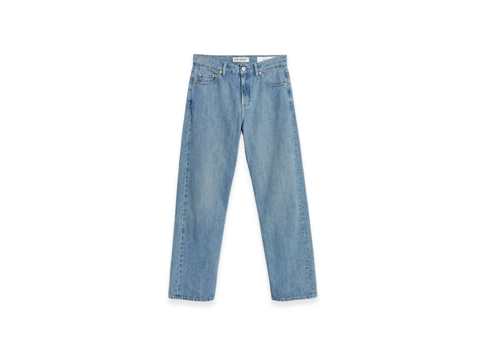 OUR LEGACY Formal Cut Bleach Denim "Mid Blue"