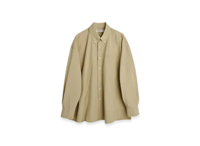 OUR LEGACY Borrowed BD Shirt Humble Cotton "Khaki"