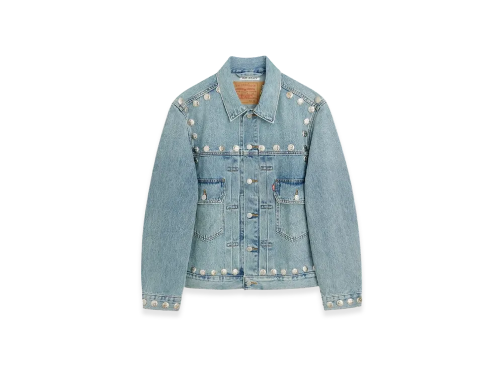 OUR LEGACY x Denim Tears x Tupac Type 2 Jacket "Light Wash"