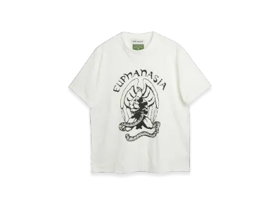 OUR LEGACY x Denim Tears x Tupac Box T-Shirt "White Euphanasia Print"