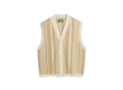 OUR LEGACY x Denim Tears x Tupac Knitted Vest "Vertical Stripe"