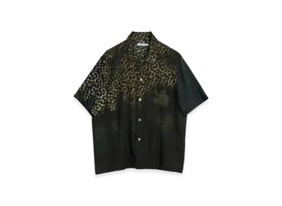 OUR LEGACY Box Shirt Shortsleeve "Dark Flower Print"