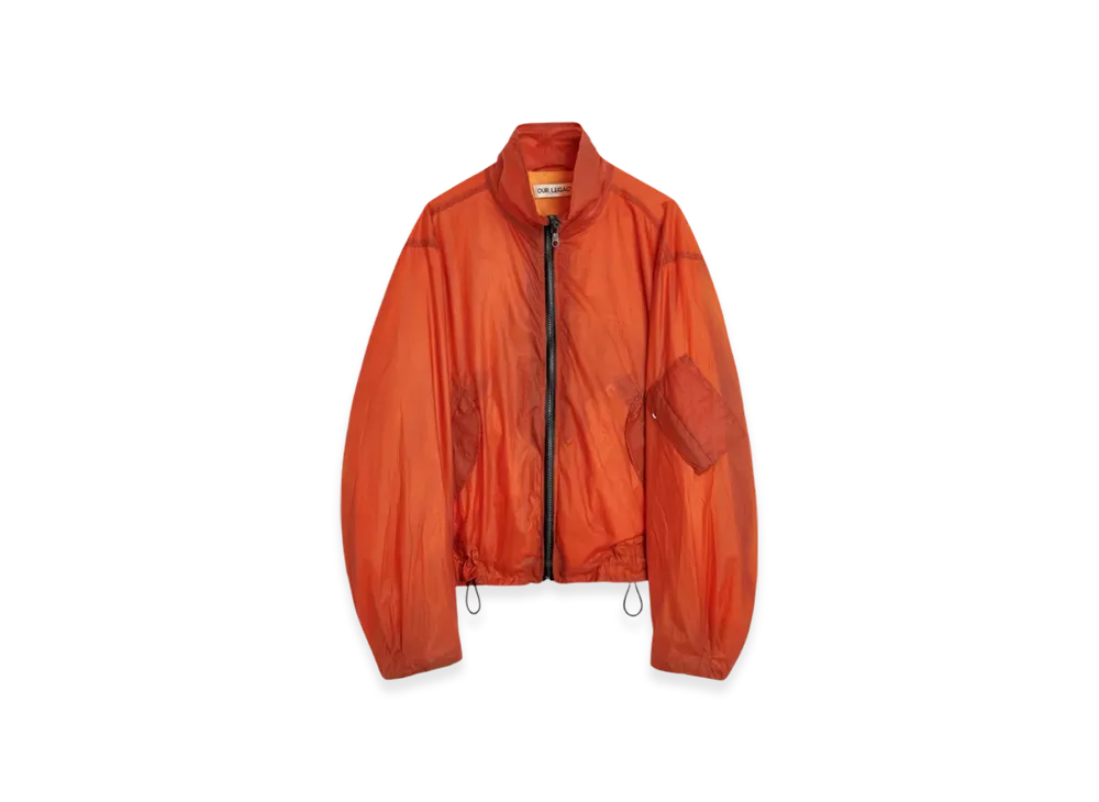 OUR LEGACY Luft Jacket "Eld Rubberized Nylon"
