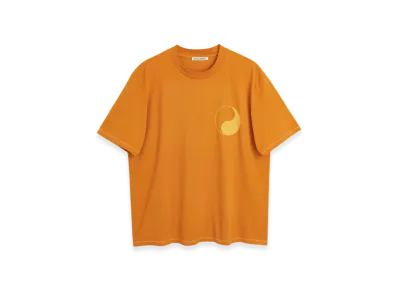 OUR LEGACY Work Shop Box T-Shirt "Honey Ginger Yin Yang Print"