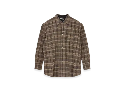 OUR LEGACY Above Shirt "Ecru Black Check"