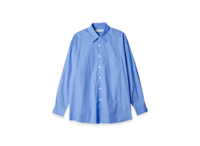 OUR LEGACY Borrowed Shirt Poplin "Police Blue"