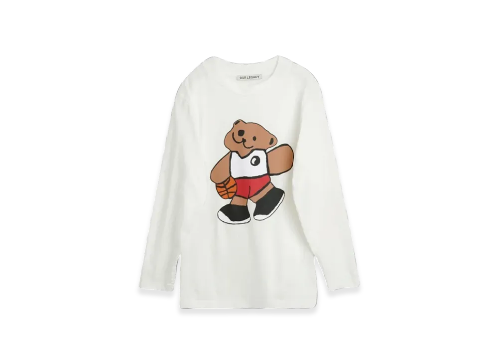 OUR LEGACY Kids Work Shop Box Long Sleeve "White"