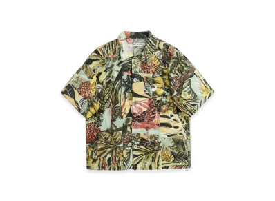 OUR LEGACY Kids Work Shop Box Shirt Short Sleeve "Djungle Print"
