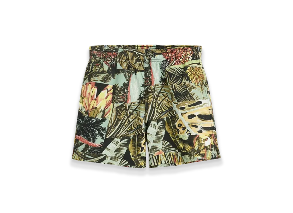 OUR LEGACY Kids Work Shop Laguna Shorts "Djungle Print"