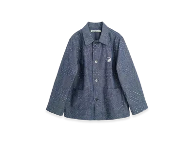 OUR LEGACY Kids Work Shop Archive Jacket "Indigo Dot"