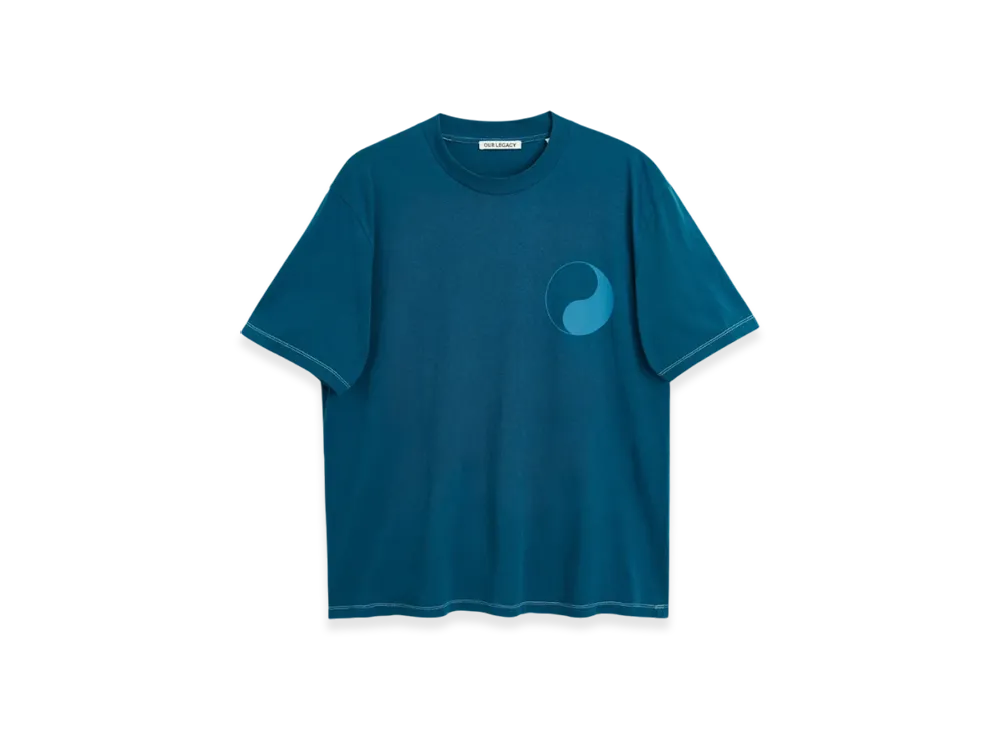 OUR LEGACY Work Shop Box T-Shirt "Gibraltar Sea"