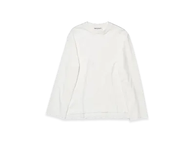 OUR LEGACY Box Longsleeve T-Shirt "White Yin Yang Embroidery"