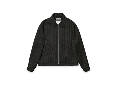 OUR LEGACY Blouson Jacket "Fluorescent Yellow Stripe"