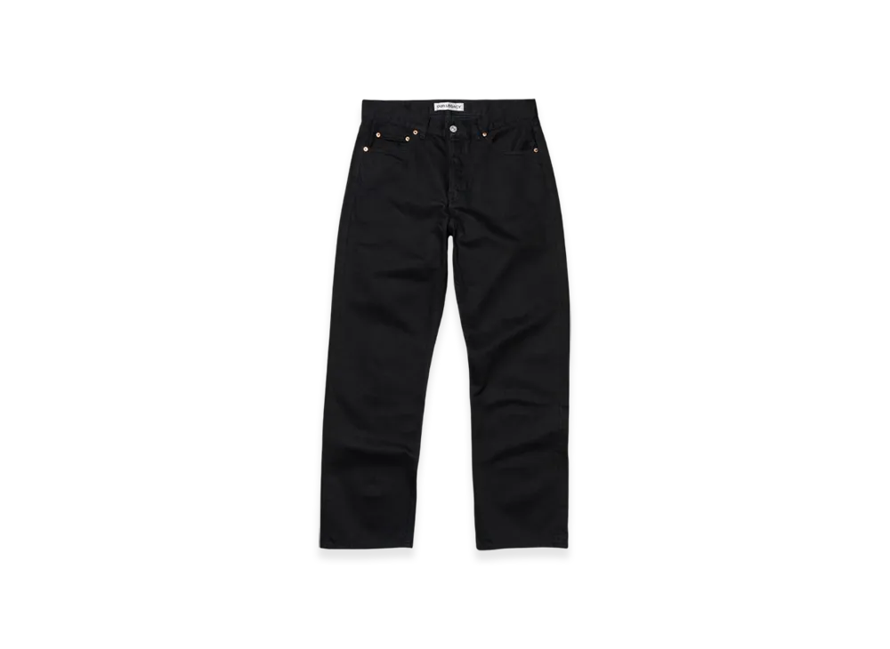 OUR LEGACY Work Cut "Rinse Wash Black Selvedge"