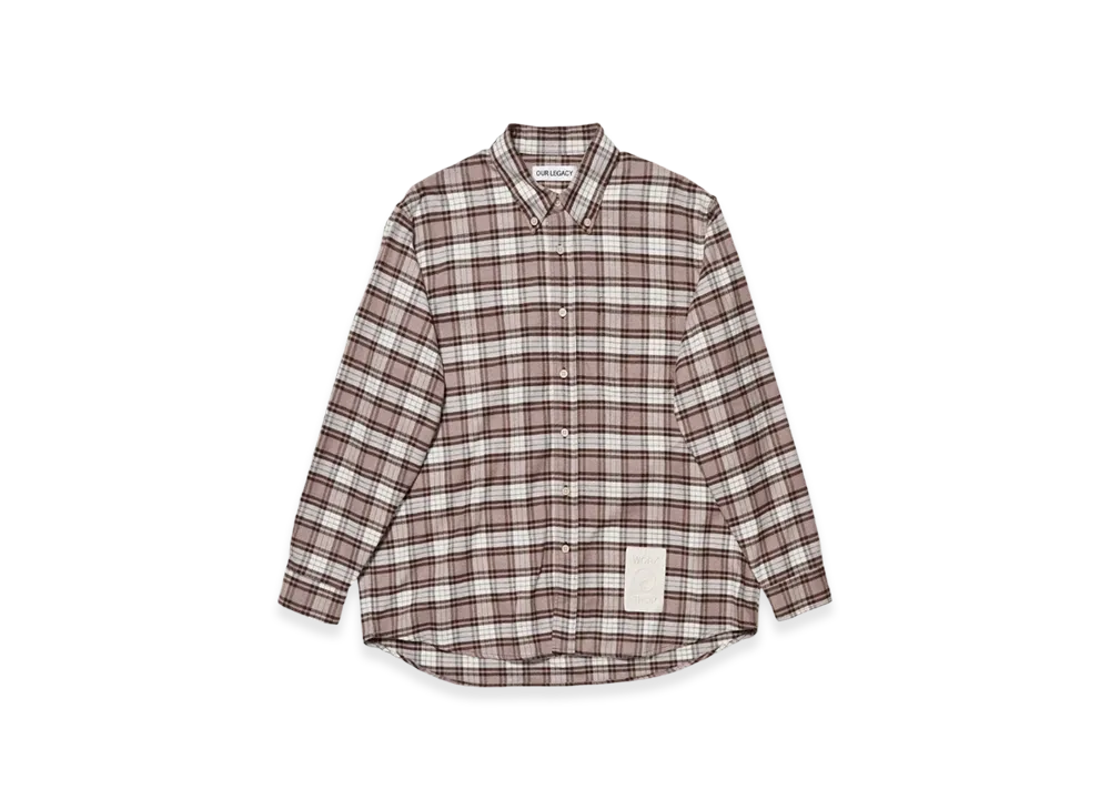 OUR LEGACY Work Shop Shirt "Brown Check"