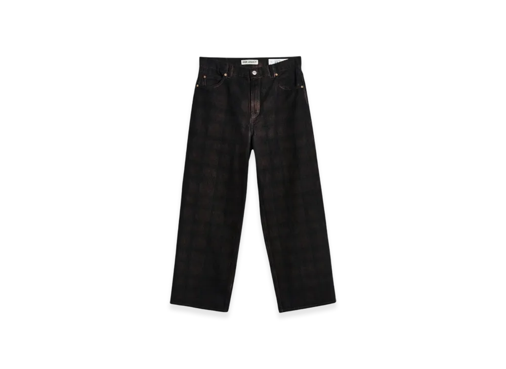 OUR LEGACY Vast Cut Overdyed "Big Lumbercheck Print"