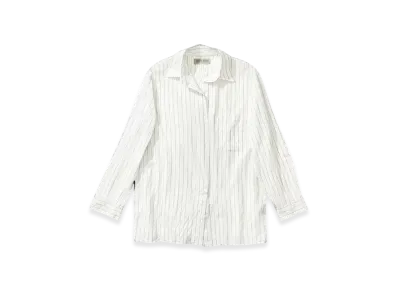 OUR LEGACY Women's Work Shop x Emporio Armani Grazia Shirt "Pepe Nero Stripe"