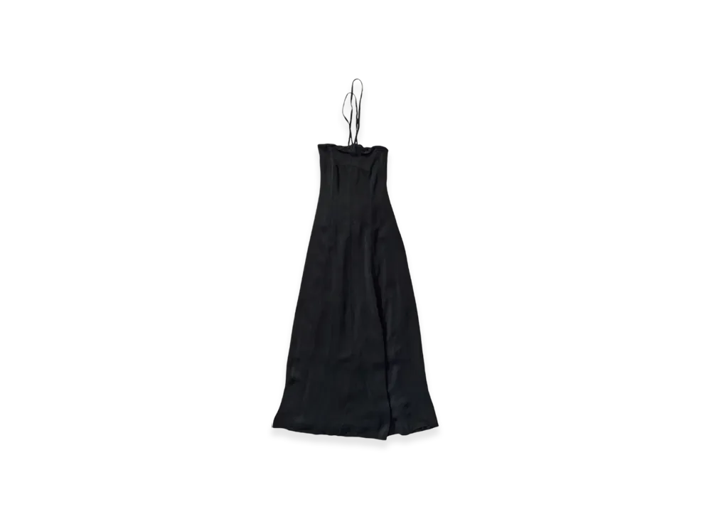 OUR LEGACY Women's Work Shop x Emporio Armani Cascata Dress "Liquirzia Cupro"