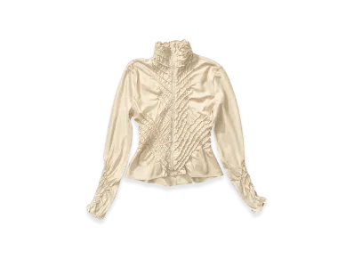 OUR LEGACY Women's Work Shop x Emporio Armani Alto Top "Amaro Lyocell Silk"