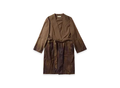 OUR LEGACY Work Shop x Emporio Armani Toga Coat "Ragu Tinto Doppio Cotton"