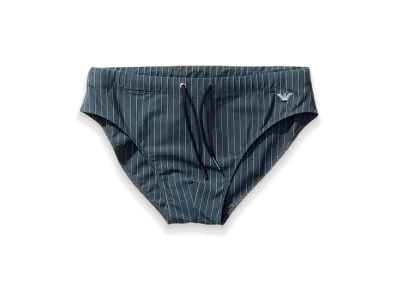 OUR LEGACY Work Shop x Emporio Armani Pyla Briefs "Liguria Pinstripe"