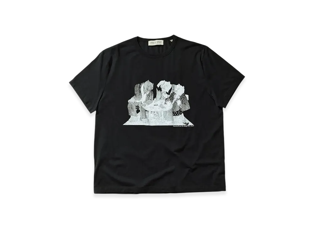 OUR LEGACY Work Shop x Emporio Armani Primo T-Shirt "Nero Gatti"