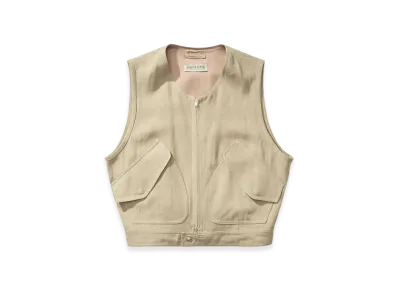OUR LEGACY Work Shop x Emporio Armani Volo Vest "Oliva Pure Linen"