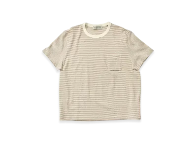OUR LEGACY Work Shop x Emporio Armani Tasca T-Shirt "Cannoli Stripe"