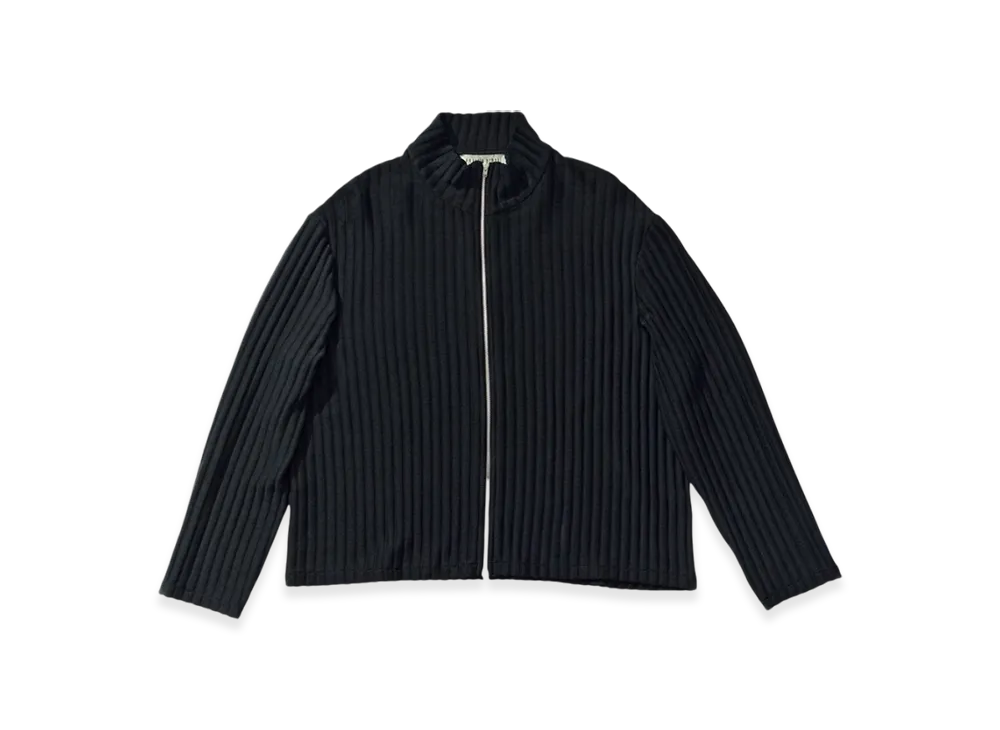 OUR LEGACY Work Shop x Emporio Armani Dolcevita Fullzip "Soffio Di Mezzanotte Rib"