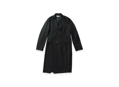 OUR LEGACY Work Shop x Emporio Armani Lungo Coat "Linee Di Mezzanotte Wool"