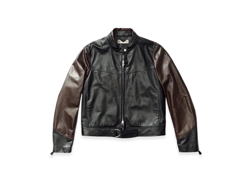 OUR LEGACY Work Shop x Emporio Armani Grande Trix Jacket "Liquirzia Leather"