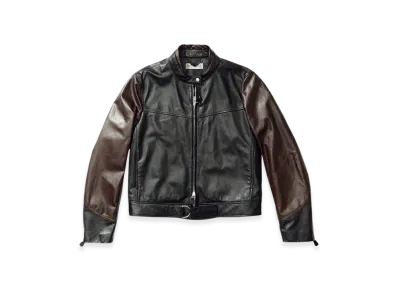OUR LEGACY Work Shop x Emporio Armani Grande Trix Jacket "Liquirzia Leather"