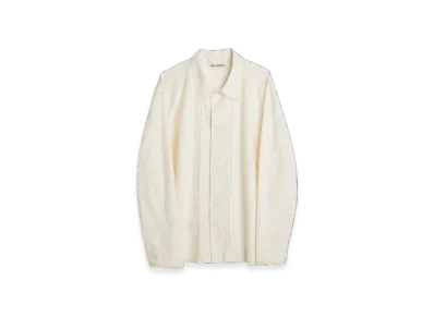 OUR LEGACY Box Shirt Oxford Lace "Antique White"