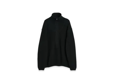 OUR LEGACY Knitted Anorak Bio Resurrect Poly "Black"