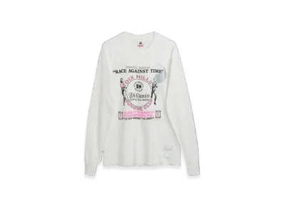 OUR LEGACY Work Shop Repossessed Marathon T-Shirt "Race Against Time"