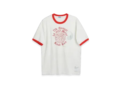 OUR LEGACY Work Shop Repossessed Marathon T-Shirt "Oregon Road Run"