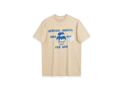 OUR LEGACY Work Shop Repossessed Marathon T-Shirt "Sundae Social Fun Run"