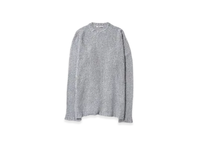 OUR LEGACY Linen Nylon Knit Boucle "Grey"