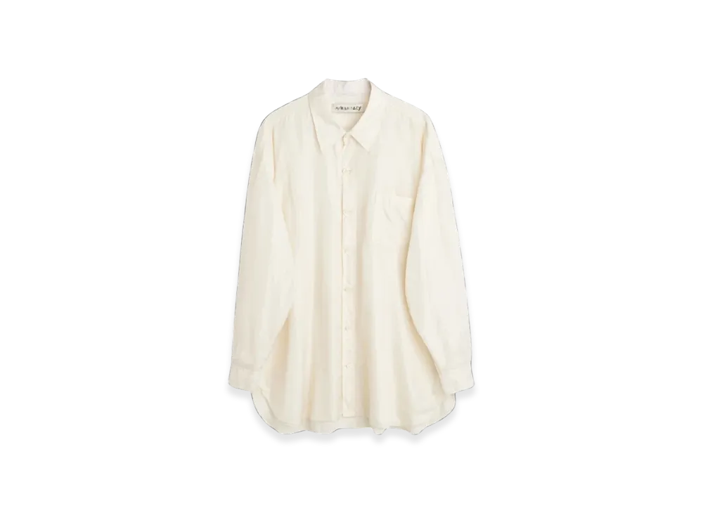 OUR LEGACY Darling Shirt Cotton Silk "Champagne"