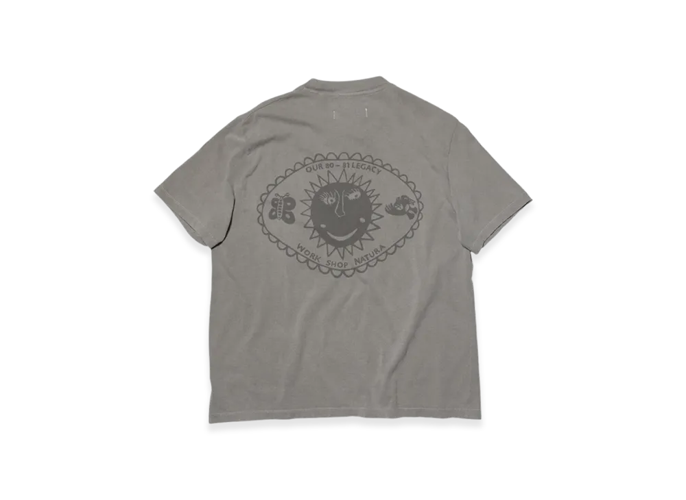 OUR LEGACY Workshop T-Shirt "Natura Festival Nero"