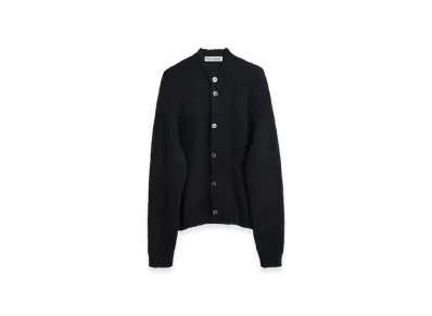 OUR LEGACY OPA Cardigan Fuzzy Mohpaca "Navy"